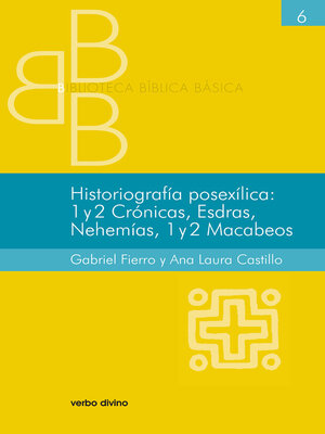 cover image of Historiografía posexílica
